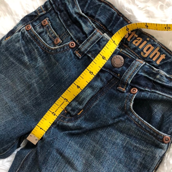 Jcrew crewcuts size 2 straight jeans - Picture 6 of 7